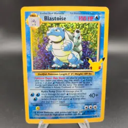 Blastoise 2/102 Pokemon Card - Celebrations: Classic Collection - NM - Image 1