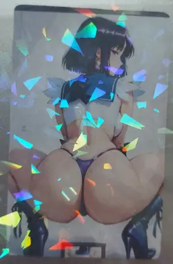 Sailor moon Sailor Saturn Waifu Card - Image 1