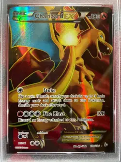 Charizard EX Flashfire Holo Full Art Card 100/106 Charizard PSA 9 Mint - Image 2