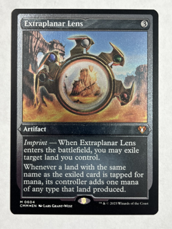 Extraplanar Lens (Foil Etched) Commander Masters Foil - Image 1