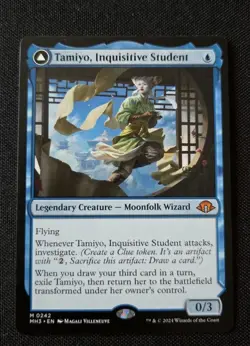 MTG - Tamiyo, Inquisitive Student - Modern Horizons 3 - NM Mythic #242 Non Foil - Image 1