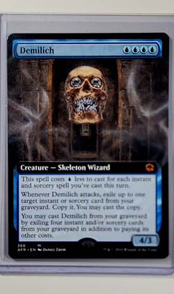 MTG Magic the Gathering Adventures in the Forgotten Realms Borderless Demilich - Image 1