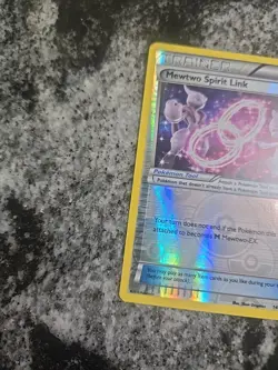 Pokemon TCG Mewtwo Spirit Link 144/162 Breakthrough Trainer-Item Reverse Holo - Image 2