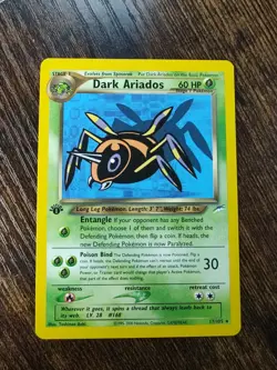 Pokemon Neo Destiny Dark Ariados 1st Edition 17/105 MINT - Image 1