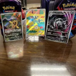 Pokemon 2026 Mega Dream Holo Full Art Lot Rotom, Dreepy, Obstagoon Japanese NM - Image 1