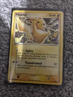 Pikachu Black Star Promo [NP 012] Pokemon TCG Single [10th Anniversary] - Image 1