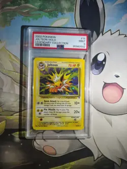 Jolteon Legendary Collection Holo 14/110 PSA 9 MINT Pokemon 2002 - Image 1