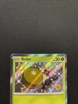 Pokemon TCG Rellor 108/091 Sv: Paldean Fates Shiny Rare Near Mint - Image 3