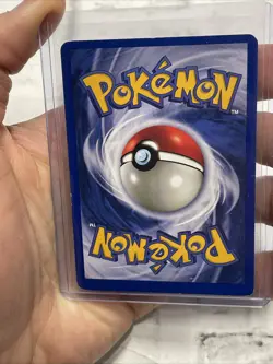 Pokemon Grass Energy Common Base Set (Shadowless) 99/102 MP+ Vintage Pokemon TCG - Image 3