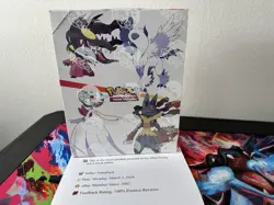 Pokemon TCG Mega Evolution 12 Booster Packs + Mini Portfolio Factory Sealed Box - Image 1