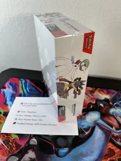 Pokemon TCG Mega Evolution 12 Booster Packs + Mini Portfolio Factory Sealed Box - Image 3