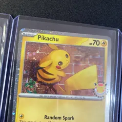 2026 Pokemon Day 30th Anniversary Pikachu 051 Stamped Promo w/ Swirl! - Image 5