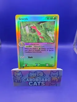Grovyle 32/109 Ruby and Sapphire Reverse Holo Print Line Pokemon TCG - Image 1