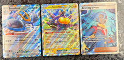 POKEMON TCG EMPOLEON EX- PINCURCHIN EX- GRIMSLEY'S MOVE (SET OF 3) - Image 1