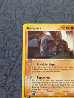 Pokemon: Nosepass #18/109 Ruby & Sapphire 2003 E-reader Non-holo - LP - I155 - Image 4