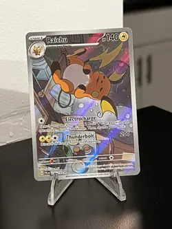 Pokemon TCG - Raichu - 211/193 Paldea Evolved - Illustration Rare Full Art Holo - Image 1