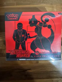 Pokemon TCG Destined Rivals POKEMON CENTER Elite Trainer Box ETB NEW/Sealed - Image 1