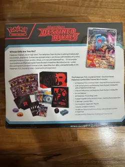Pokemon TCG Destined Rivals POKEMON CENTER Elite Trainer Box ETB NEW/Sealed - Image 2