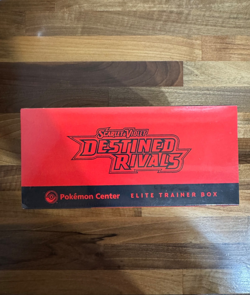 Pokemon TCG Destined Rivals POKEMON CENTER Elite Trainer Box ETB NEW/Sealed - Image 3