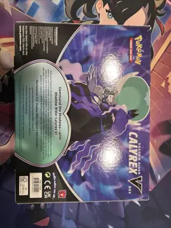 Pokemon TCG Chilling Reign Shadow Rider Calyrex V Box - Sealed - Damaged - 2021 - Image 3