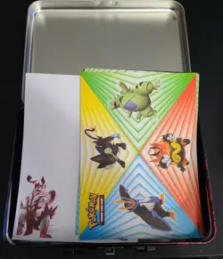 OPEN Battle Styles COLLECTOR'S CHEST Lunchbox Spring 2021 Pokemon/Notepad/Sticke - Image 5