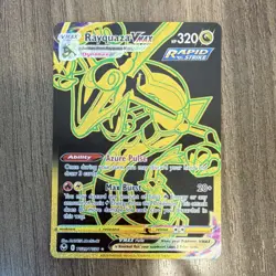 Pokemon Rayquaza VMAX Secret Rare Holo TG29/TG30 Silver Tempest 320 HP - Image 1