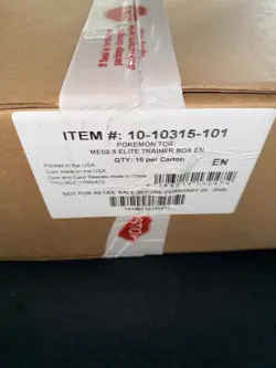 Pokemon TCG Ascended Heroes ELITE TRAINER BOX CASE Factory Sealed 10x ETB Boxes - Image 1