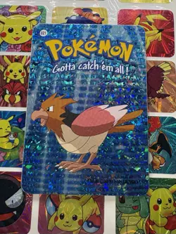 Pokemon 151 Vintage Pocket Monsters Vending HOLO Prism Sticker 2000 Nintendo - Image 1