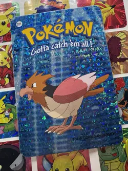 Pokemon 151 Vintage Pocket Monsters Vending HOLO Prism Sticker 2000 Nintendo - Image 3