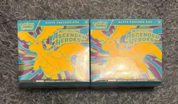 Pokemon TCG Ascended Heroes Elite Trainer Box ETB x2 Bundle - New & Sealed - Image 1