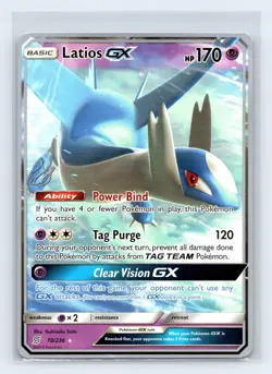 Latios GX World Championship 2019 78/236 Pokemon TCG NM - Image 1