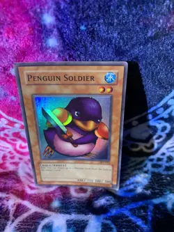 Yu-Gi-Oh! TCG Penguin Soldier Starter Deck Joey SDJ-022 Unlimited Super Rare - Image 1
