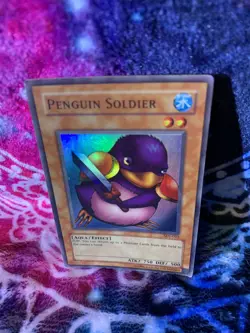 Yu-Gi-Oh! TCG Penguin Soldier Starter Deck Joey SDJ-022 Unlimited Super Rare - Image 3