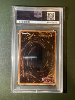 2003 Yu-Gi-Oh! 1st Edition Red-Eyes Black Dragon SDJ-001 PSA EX 5 *In Hand* - Image 2