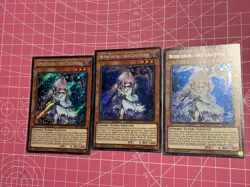 Yugioh 3x SET ITALIAN Ghost Reaper & Winter Cherries SHVI Secret Rare LP 1st ed - Image 2