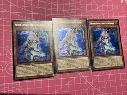 Yugioh 3x SET ITALIAN Ghost Reaper & Winter Cherries SHVI Secret Rare LP 1st ed - Image 3