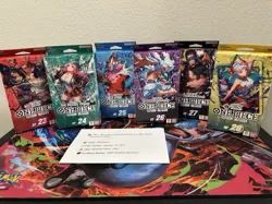 Bandai One Piece Card Game Starter Decks ST 23 24 25 26 27 28 June 2025 Full Set - Image 1