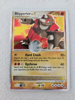 Rhyperior LV.X 145/146 DP Legends Awakened Pokemon card TCG - Image 1