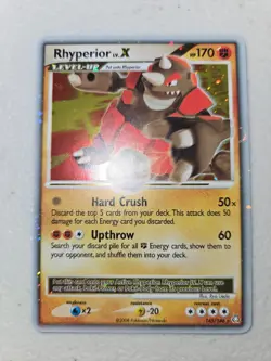 Rhyperior LV.X 145/146 DP Legends Awakened Pokemon card TCG - Image 2