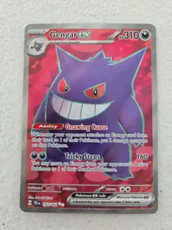 Gengar ex 193/162 SV Temporal Forces Pokemon card TCG - Image 1