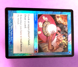 Peek - FOIL - Odyssey - LP - MTG Magic the Gathering - Image 2