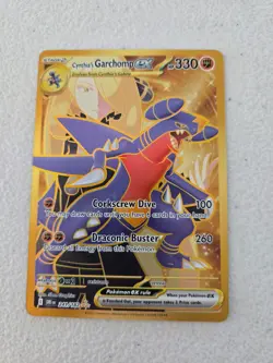 Cynthia's Garchomp ex 241/182 SV Destined Rivals Pokemon card TCG - Image 1
