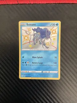 Suicune SV022/SV122 Shiny Holo Rare Shining Fates Pokemon Card - NM Near Mint - Image 1