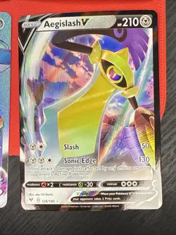 Pokemon TCG 4 Card Lot SWSH V VMAX RARE FULL ART Holo NM Rainbow SV - Image 5