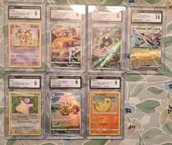Pokemon Card Lot of 7 CGC Graded Cards 9 and 10 NM/Mint 🔥 - Image 1