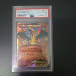 Pokemon Charizard EX Black Star Promo Holo XY17 XY PSA 5 Pokemon TCG Card Stock - Image 1