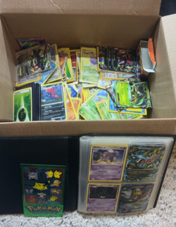 MASSIVE Pokemon box of cards, mini binder and MORE 1995 - 2024 VINTAGE/Modern - Image 1
