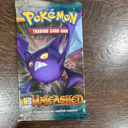 Pokemon HS Unleashed Booster Pack Crobat 10 Cards English TCG - Image 1