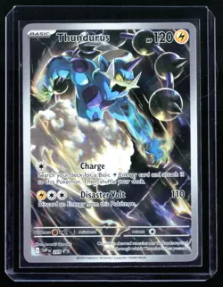 2025 Scarlet & Violet Promos Thundurus #209 ETB Promo Pokemon Card - Image 1