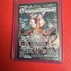 Pokemon Charizard EX Card Burning Darkness Infernal Reign 330 HP - Image 2